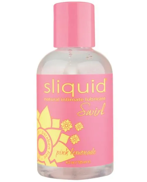 Sliquid Swirl Flavored Natural Lubricant - 4.2 Oz