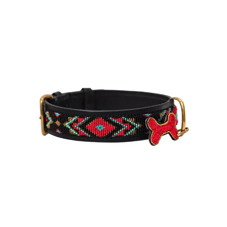 Teresa Dog Collar- Red