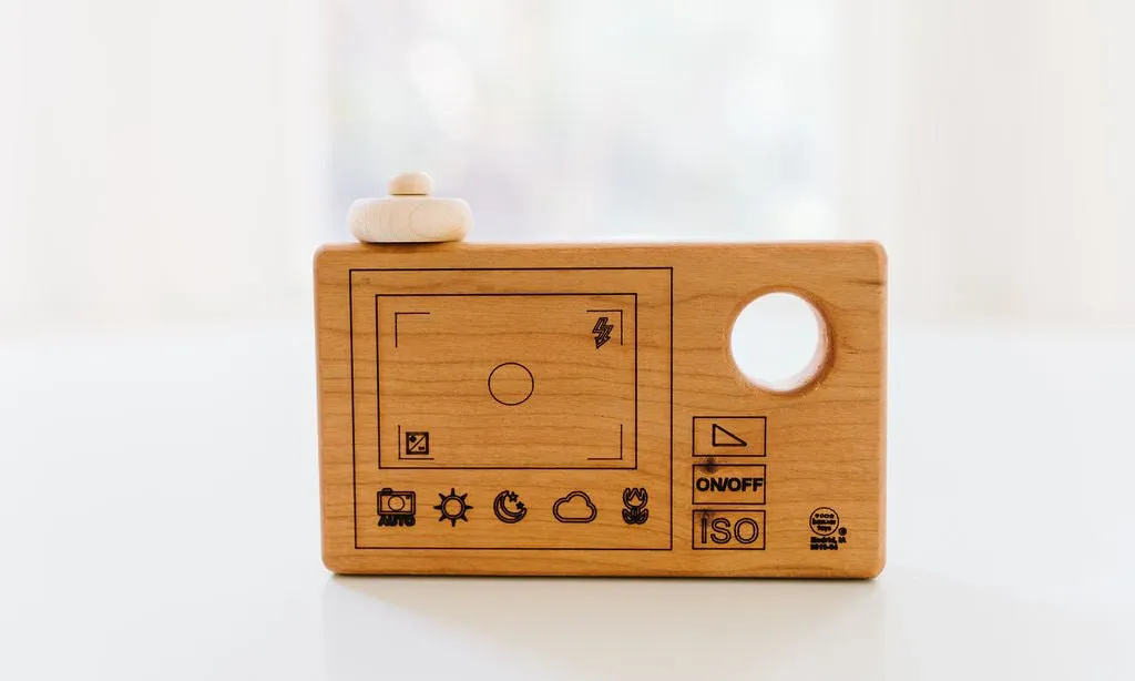 Wooden Toy Camera