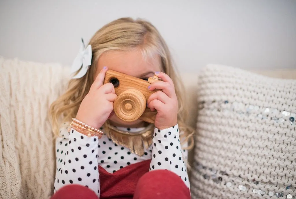 Wooden Toy Camera