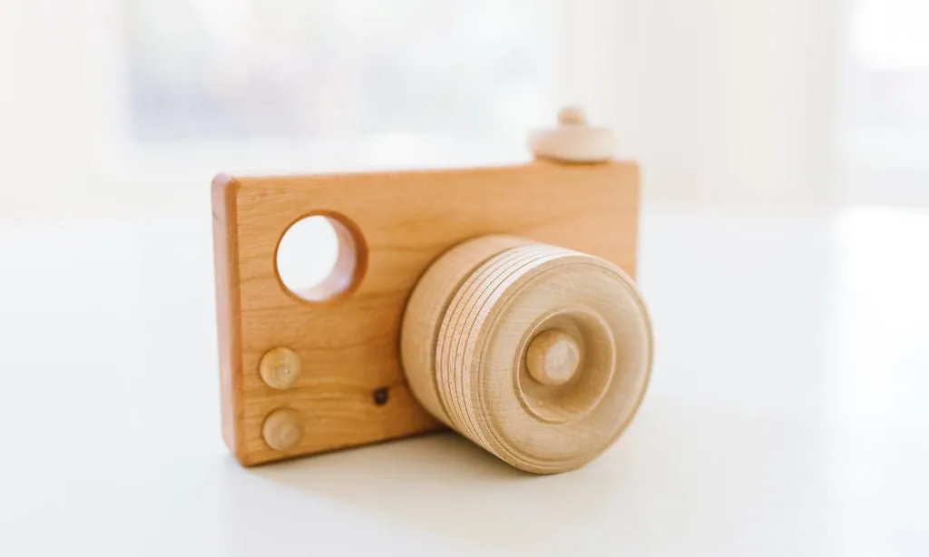 Wooden Toy Camera